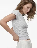 Resim Koton Kadın T-shirt 6SAK60002EK