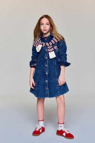 Resim Defacto Kız Çocuk Elbise G6931A8/NM28