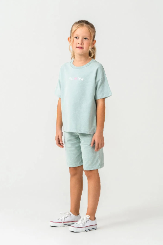 Resim Yenikoza Kız Çocuk Şort Takım