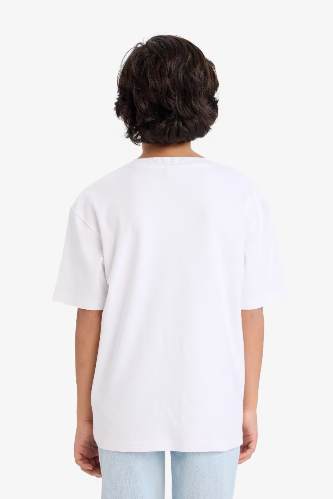 Resim Defacto Erkek Çocuk T-shirt G6486A8/WT34