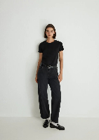 Resim Mavi Leila Kadın Jean Pantolon M1010600-88244