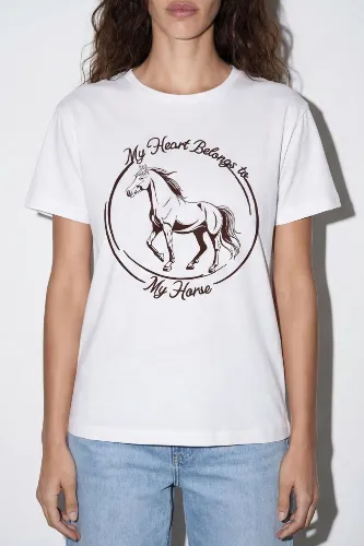Resim QUZU Kadın T-shirt