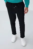 Resim T15Er-82154 Düz Paça Erkek Eşofman Alt