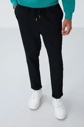 Resim T15Er-82154 Düz Paça Erkek Eşofman Alt