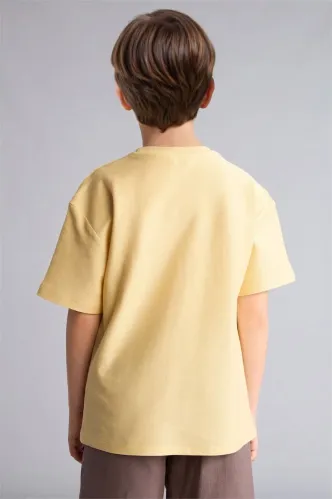 Resim Defacto Erkek Çocuk T-shirt H3492A8/YL166