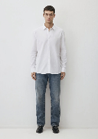 Resim Mavi Erkek Uzun Kol Gömlek M0211554-620