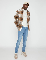 Resim Koton Mıchael Erkek Jean Pantolon 6Sam40061Nd