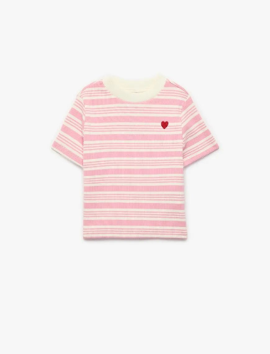 Resim Koton Kız Çocuk T-shirt 6SKG10402AK