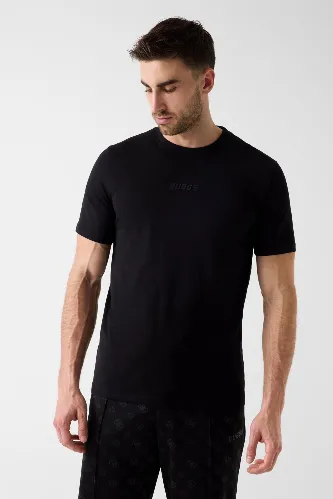 Resim Guess Ambrogıo Cn Ss Erkek T-Shirt Z6Gı06K2847-Jblk