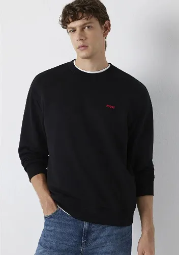 Resim Mavi Erkek Sweat M0S10643-900