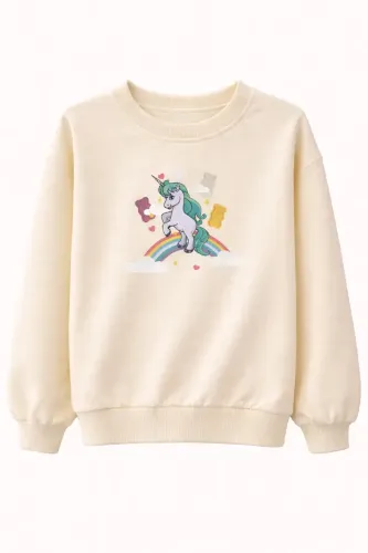 Resim Yenikoza Kız Çocuk Sweat