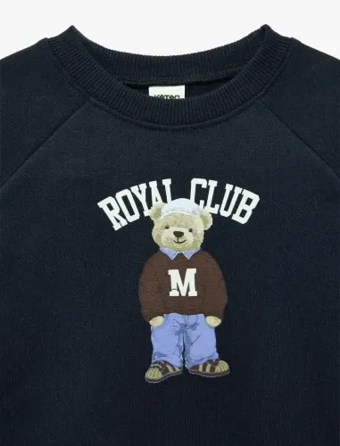 Resim Koton Erkek Bebek Sweat 7WMB10014TK