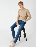 Resim Koton Brad Erkek Jean Pantolon 6Sam40062Nd