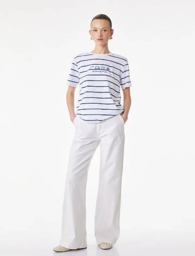 Resim Koton Kadın T-shirt 6SAK50090EK