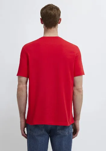 Resim Mavi Erkek T-shirt M0613186-70467