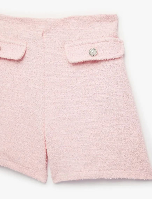 Resim Koton Kız Çocuk Kot&Kanvas Şort 6SKG40065AK