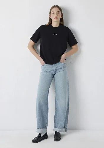 Resim Mavi Kadın T-shirt M1612829-900
