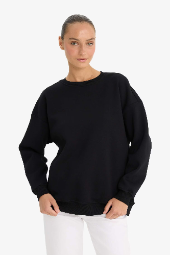 Resim Defacto Kadın Sweat F9628AX/BK81