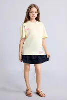 Resim Defacto Kız Çocuk T-shirt H7246A8/YL83