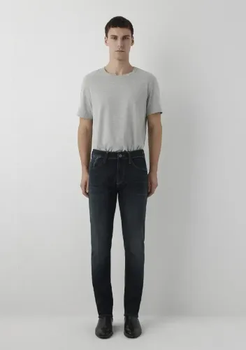 Resim Mavi Jake Erkek Jean Pantolon M00422A4032