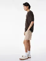Resim Koton Erkek Kot&Kanvas Şort 6SAM40009MK