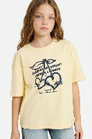 Resim Defacto Kız Çocuk T-shirt G1765A8/YL498