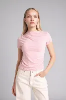 Resim Defacto Kadın T-shirt E7016AX/PN186