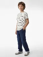 Resim Koton Erkek Çocuk T-shirt 6SKB10450TK