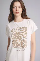 Resim Defacto Kadın T-shirt G8804AX/ER105