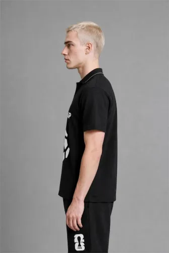 Resim Defacto Erkek T-shirt H8976AX/BK81