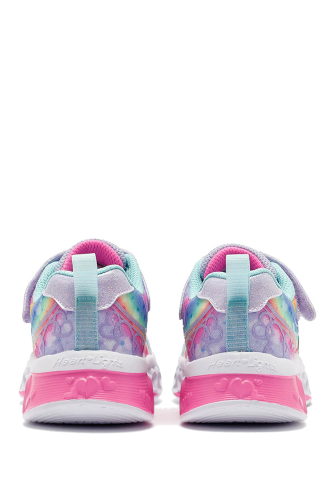 Resim Skechers FLUTTER HEART LİGHTS - GROOVY SWİRL Kız Çocuk Spor Ayakkabı 303253L LVAQ