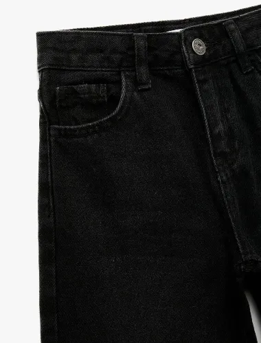 Resim Koton Kız Çocuk Jean Pantolon 7WKG40005AD