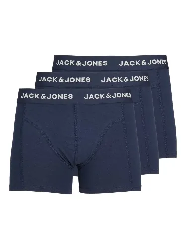 Resim Jack & Jones Jacanthony Trunks 3 Pack Erkek Boxer&Külot 12171946