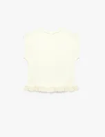Resim Koton Kız Bebek T-shirt 6SMG10068AK