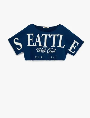 Resim Koton Kadın T-shirt 6SAL10007IK