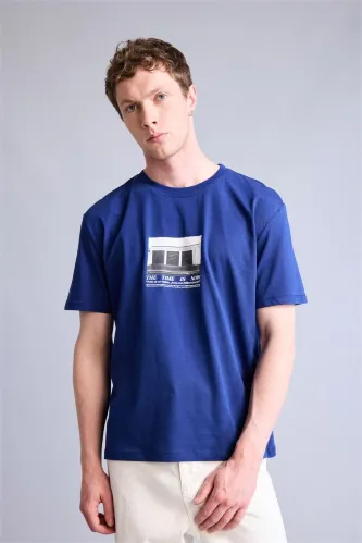 Resim Defacto Erkek T-shirt G5600AX/BE753