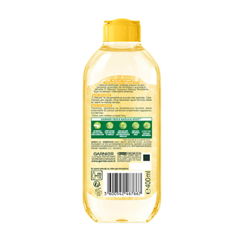 Resim Garnıer 400ml Mucize Su Vitamin C