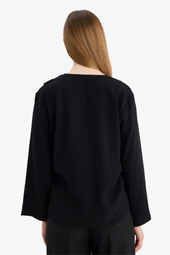 Resim Defacto Kadın Bluz G9142AX/BK81