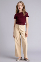 Resim Defacto Kız Çocuk Kanvas Pantolon G7047A8/BG359