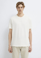 Resim Mavi Erkek T-shirt M0613348-80194