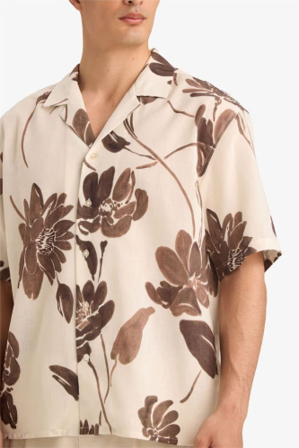 Resim Defacto Erkek Kısa Kol Gömlek F9889AX/ER100