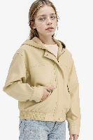 Resim Defacto Kız Çocuk Deri  Mont F9111A8/BG368