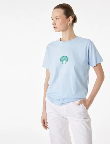 Resim Koton Kadın T-shirt 6SAK50072EK