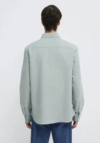 Resim Mavi Erkek Uzun Kol Gömlek M0211656-71478