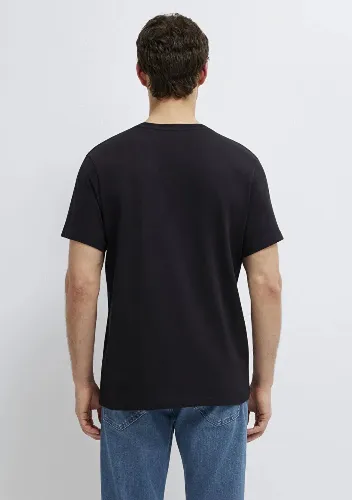 Resim Mavi Erkek T-shirt M0613364-71379