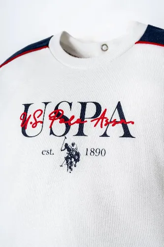 Resim U.S. Polo Assn Bebek Erkek Bebek Şort Takım USB2905