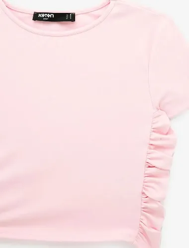 Resim Koton Kadın T-shirt 6SAK10203NK