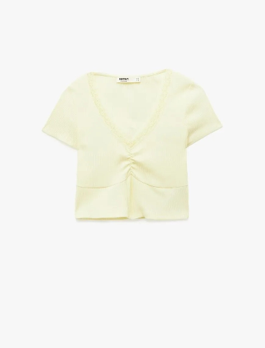 Resim Koton Kadın T-shirt 6SAL10127IK