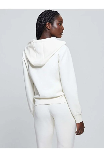 Resim Guess Athleisure  Kadın  Sweat V4YQ06KCAY2-G6K5 Olympe Full Zıp Hoodıe Sweatsh