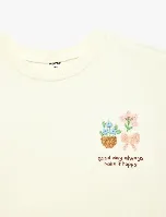Resim Koton Kız Bebek T-shirt 6SMG10068AK